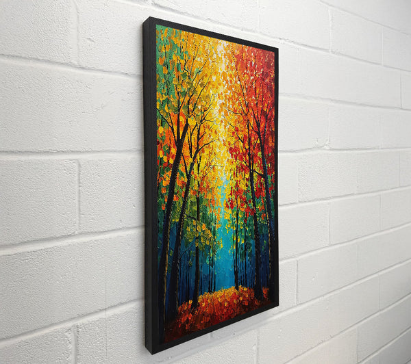 Golden Autumn Forest