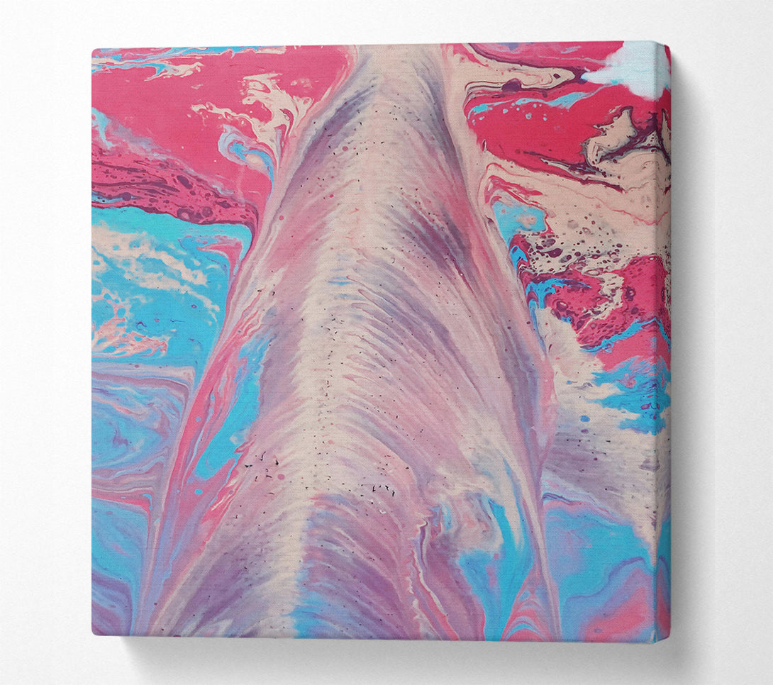  A Canvas Print of The Off-White Divide Canvas Art