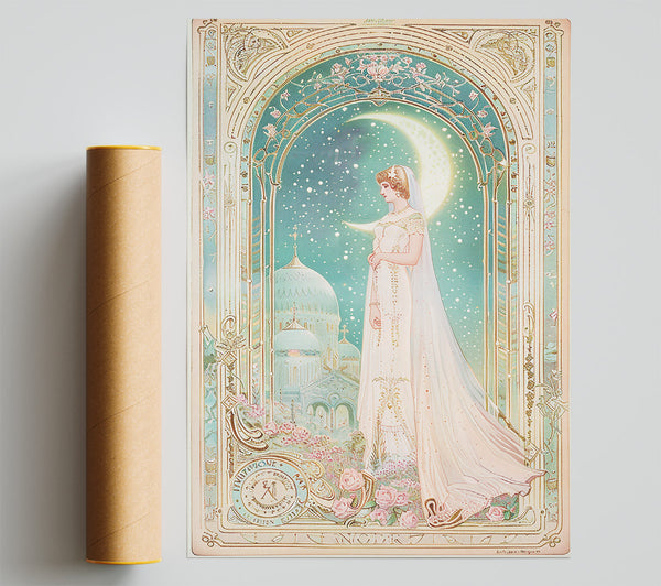 Pale Moon Bride Giclee Print