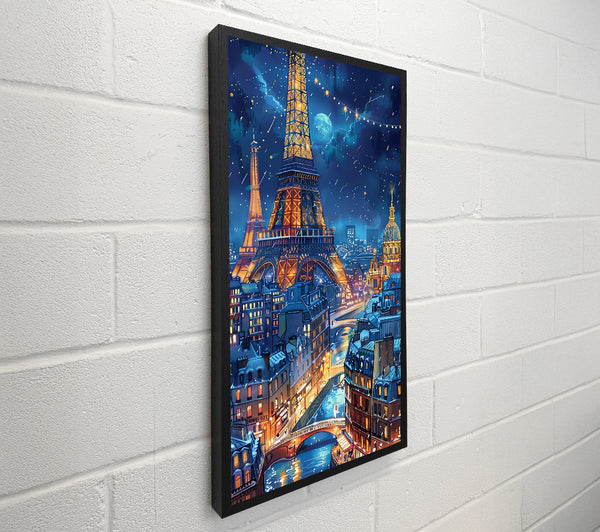 Blue Parisian Night