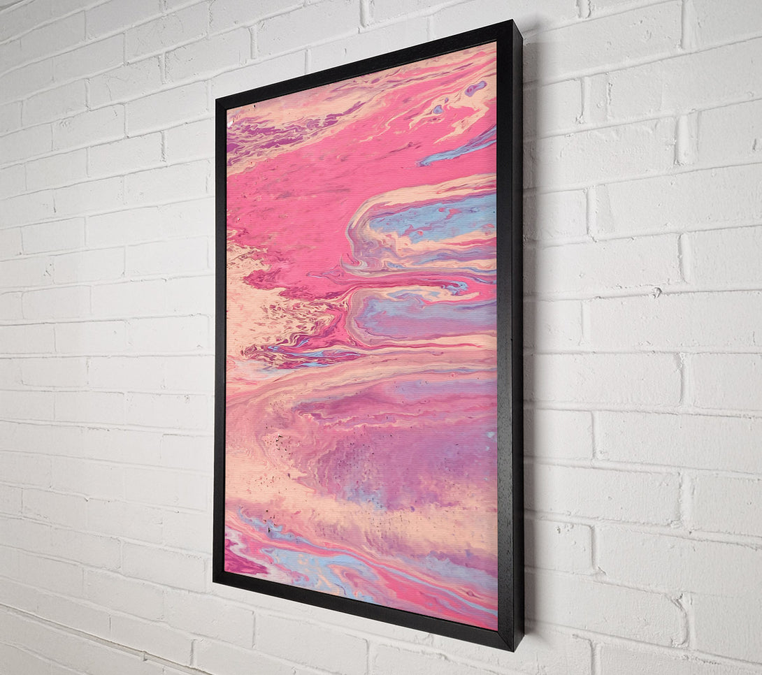  A Canvas Print of Pink Swirling Dream Canvas Print