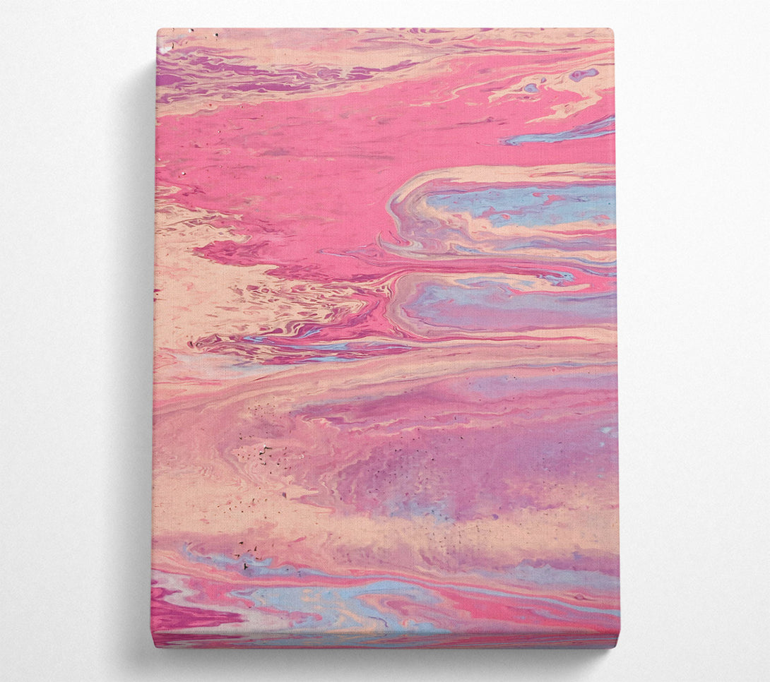  A Canvas Print of Pink Swirling Dream Canvas Print
