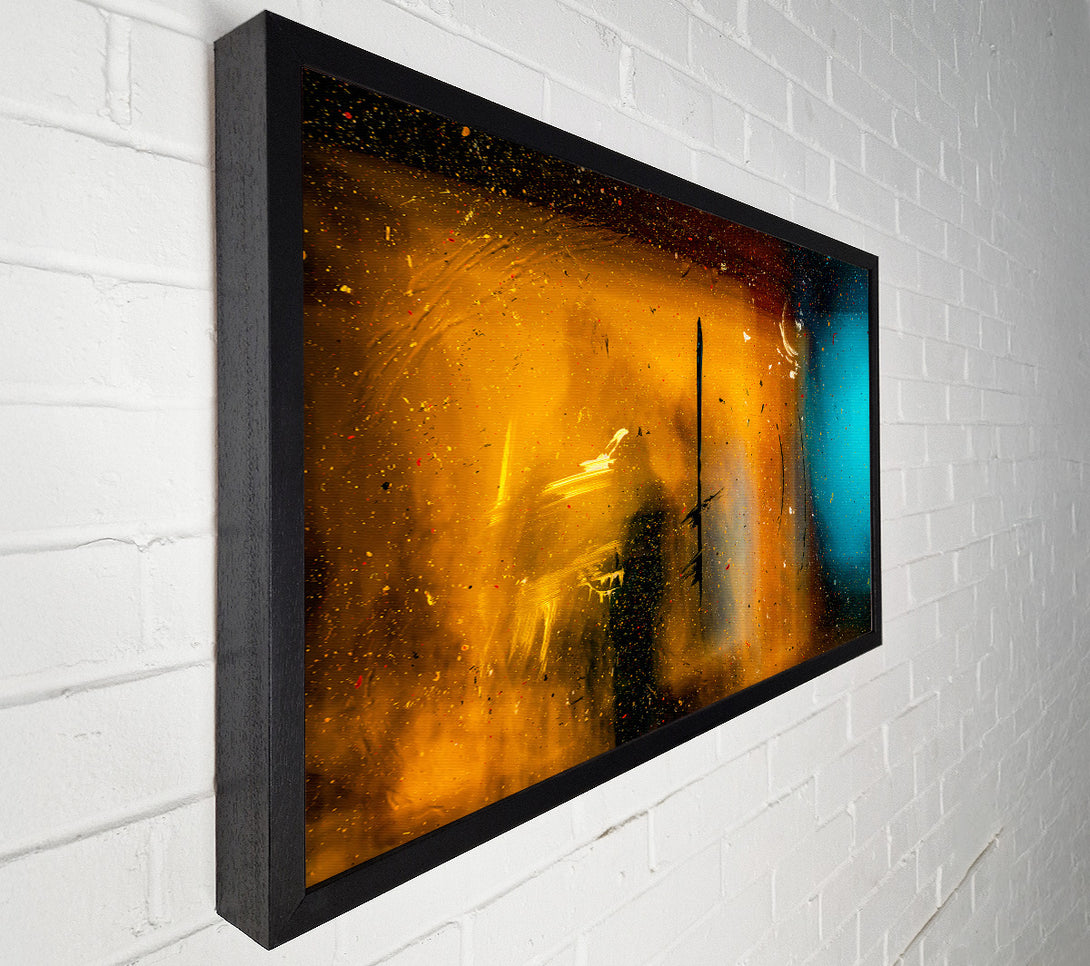 A Canvas Print of Golden Dust Specks Canvas Art
