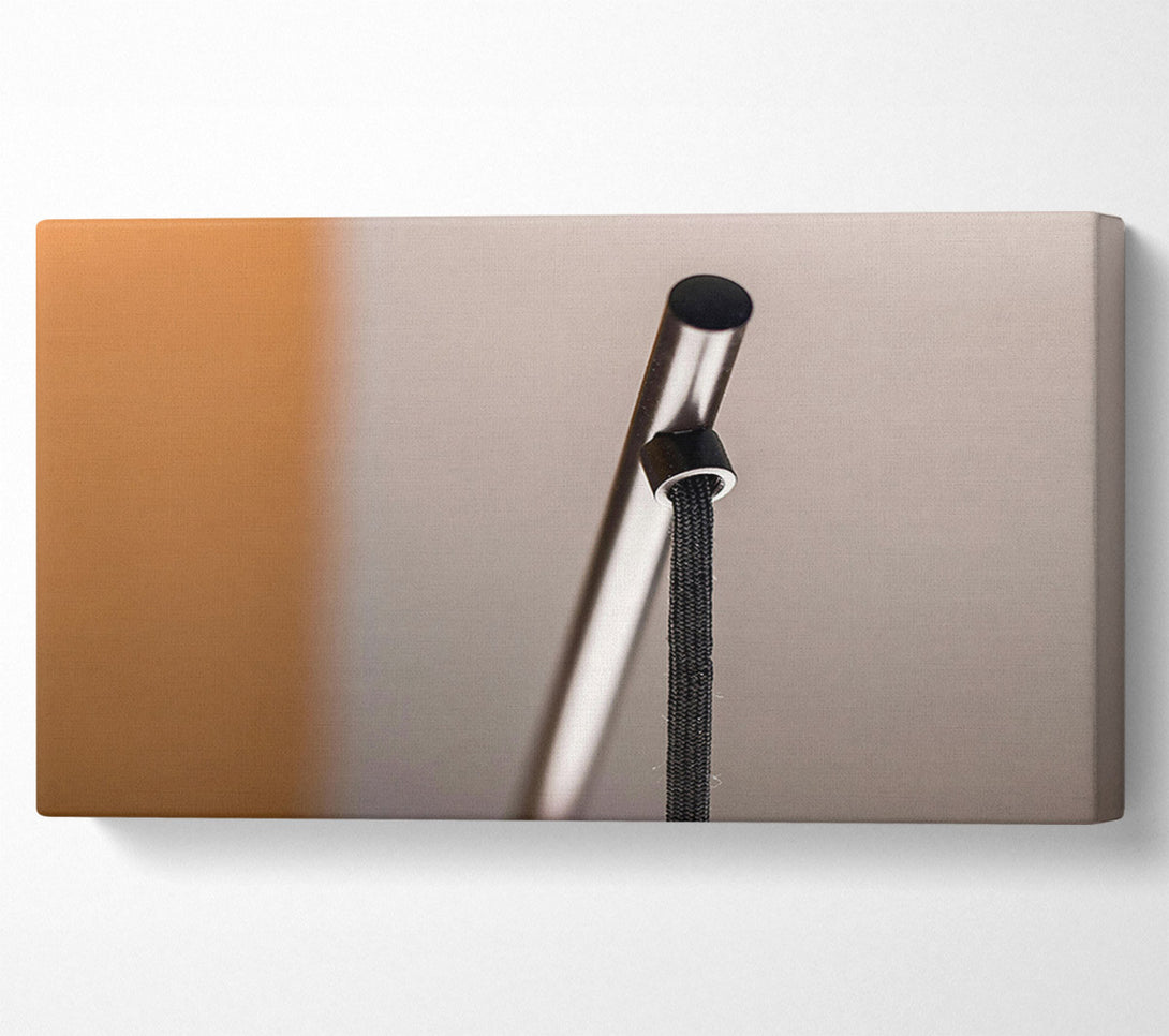  A Canvas Print of Black Metal Tendrils Canvas Wall Art
