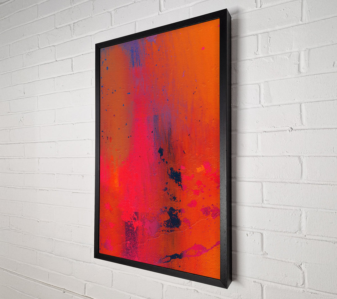  A Canvas Print of Crimson Dance Of Color Canvas Print