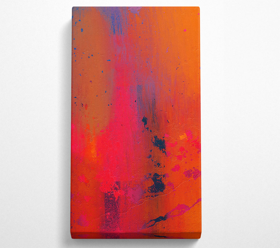  A Canvas Print of Crimson Dance Of Color Canvas Print