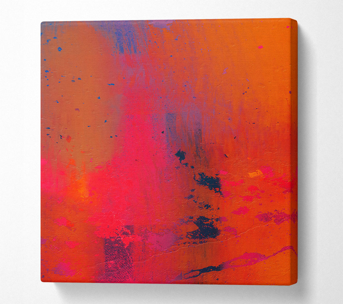  A Canvas Print of Crimson Dance Of Color Canvas Print