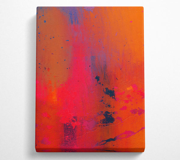 A Canvas Print of Crimson Dance Of Color Canvas Print
