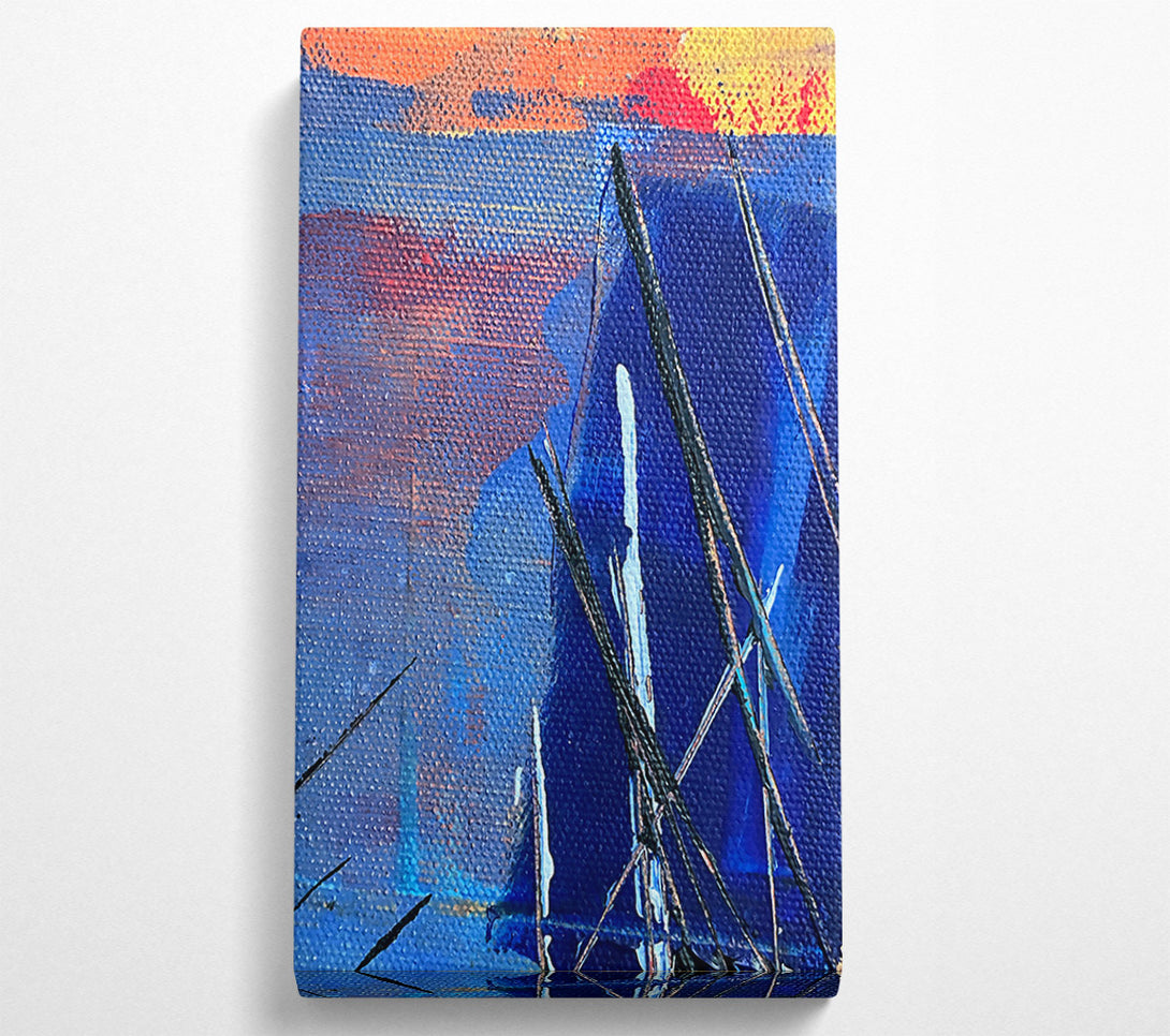  A Canvas Print of Indigo Night Sky Canvas Art