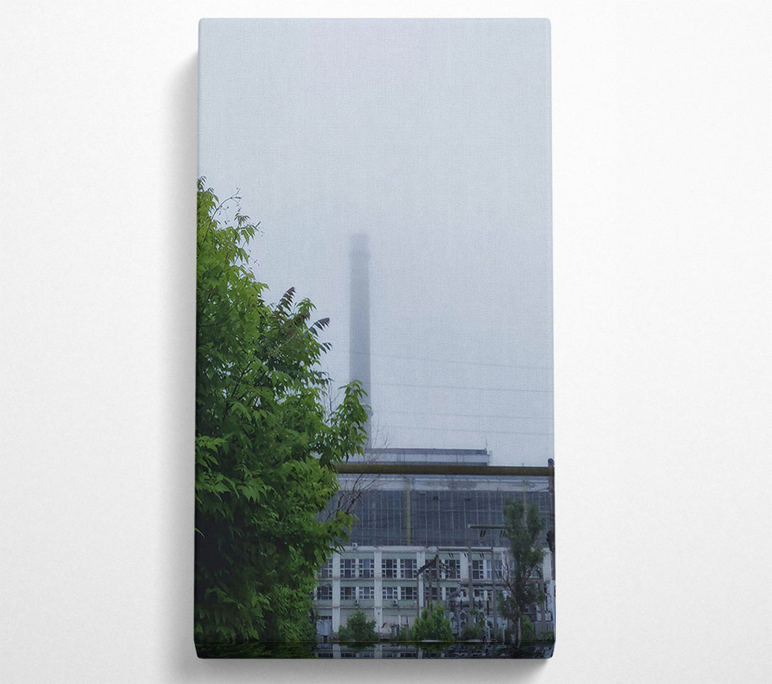  A Canvas Print of Gray Foggy Sky Canvas Wall Art