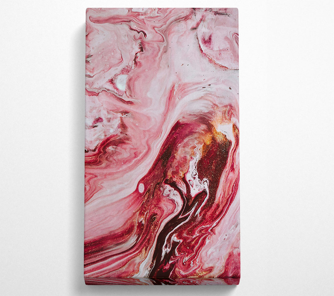  A Canvas Print of Crimson Flowing Dreams Canvas Print