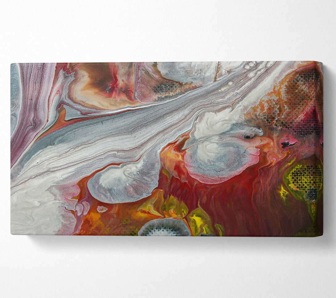  A Canvas Print of Crimson Swirling Dreams Canvas Wall Art