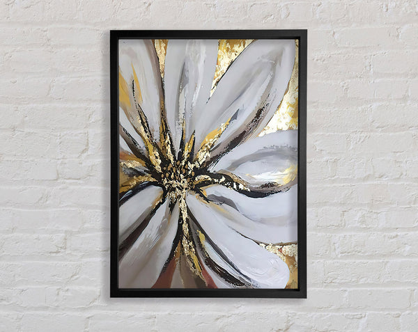 Golf Flower Framed Print