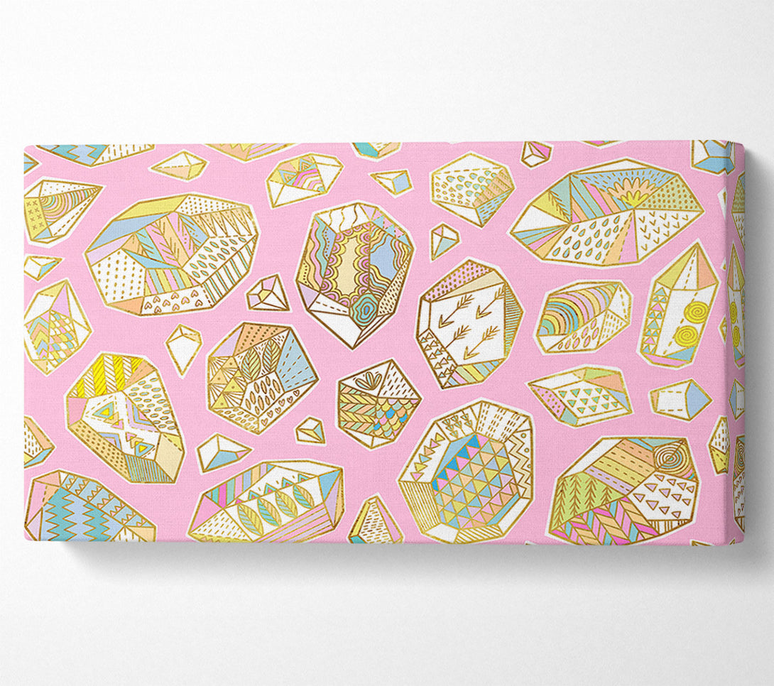  A Canvas Print of Gorgeous Rocks Canvas Wall Art