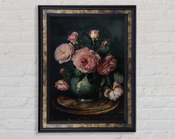 Gothic Roses Framed Print