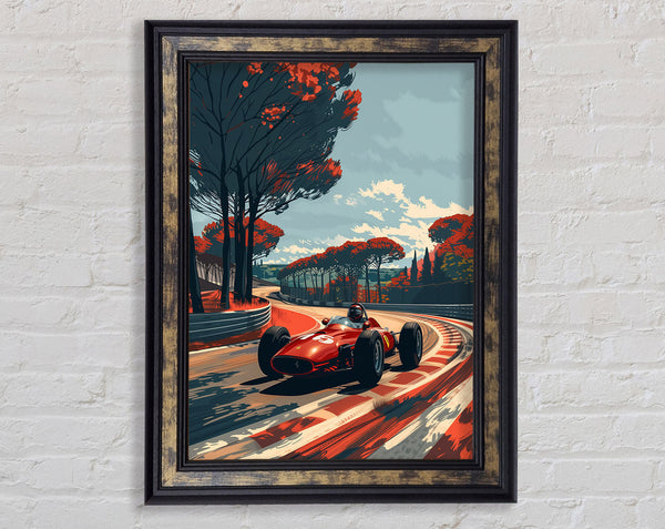Grand Prix 60S Framed Print