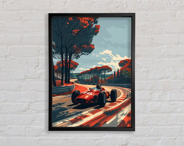 Grand Prix 60S Framed Print