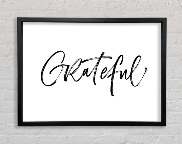 Grateful Framed Print