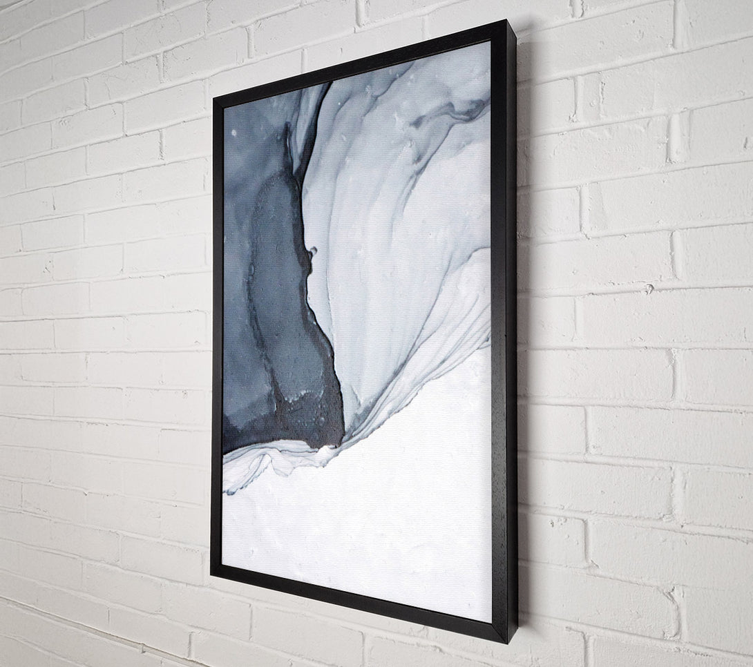  A Canvas Print of Greyscale Canvas Print