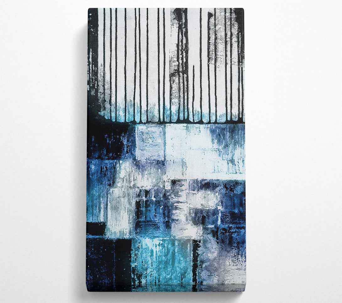  A Canvas Print of Grunge Squares Canvas Print