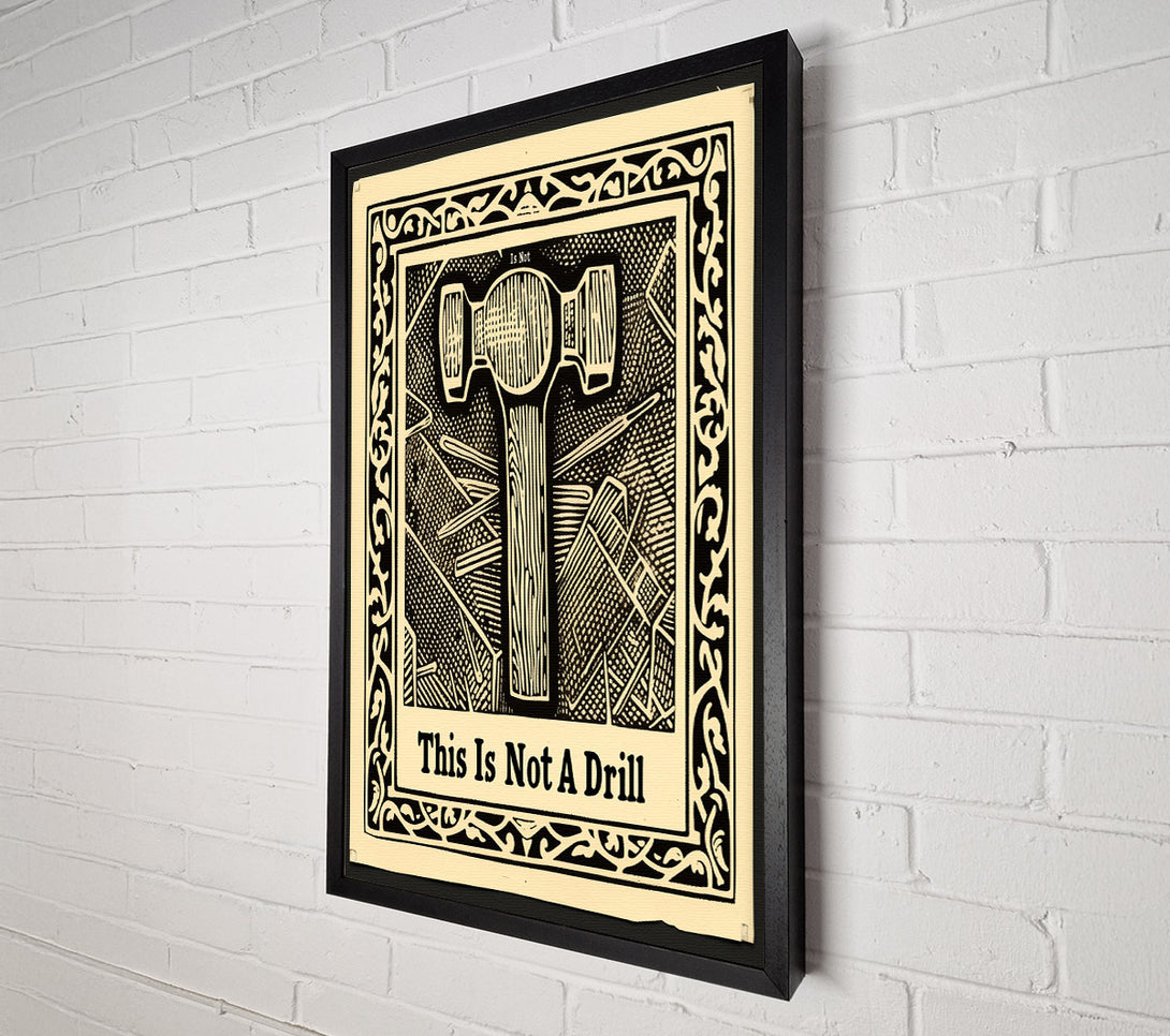  A Canvas Print of Hammer Canvas Print