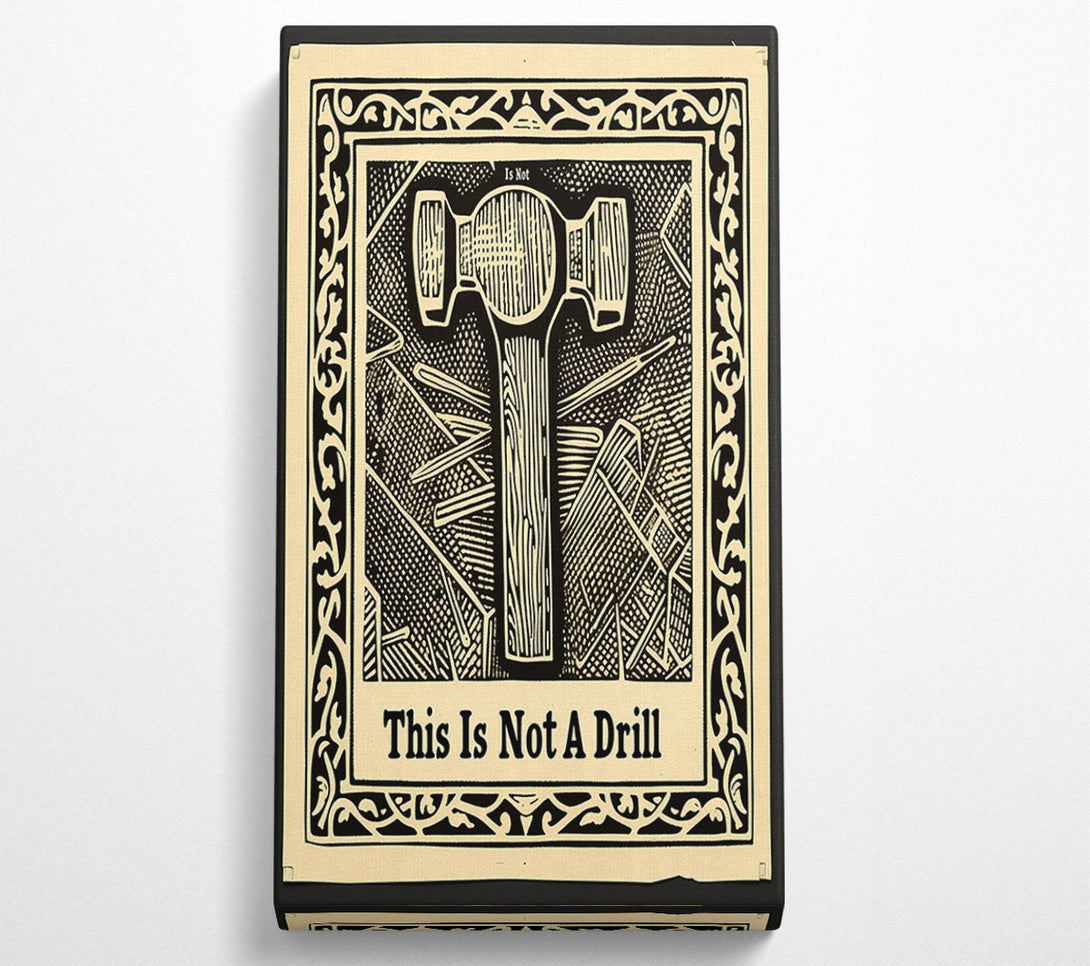  A Canvas Print of Hammer Canvas Print