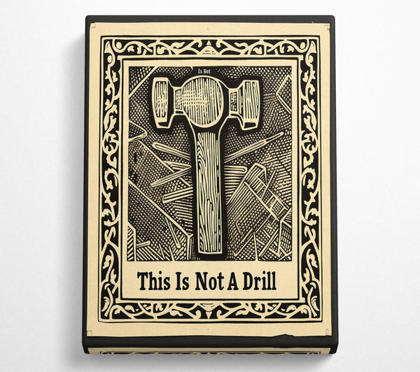  A Canvas Print of Hammer Canvas Print