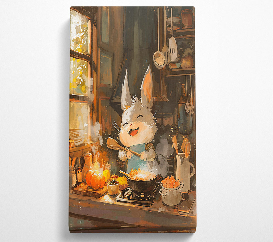  A Canvas Print of Happy Cooking Canvas Art