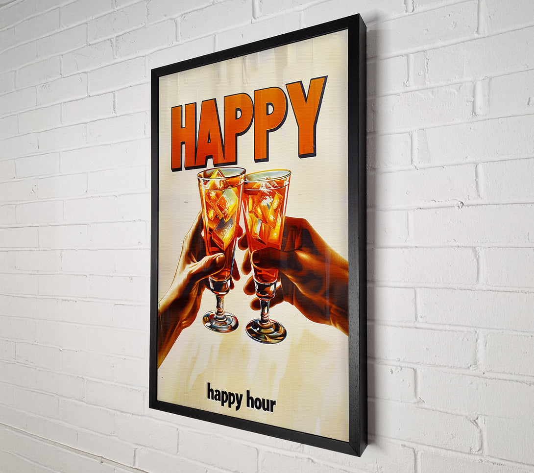  A Canvas Print of Happy Hour Canvas Print