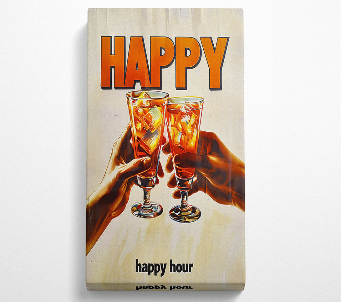  A Canvas Print of Happy Hour Canvas Print