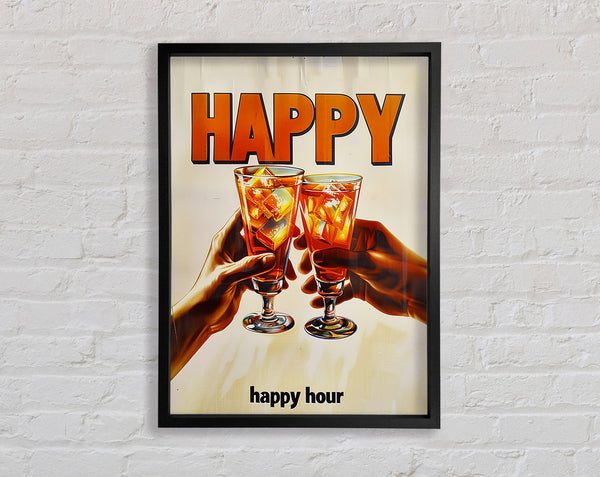 Happy Hour Framed Print