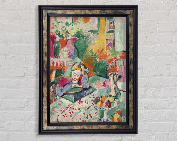 Henri Matisse Woman Thinking Framed Print