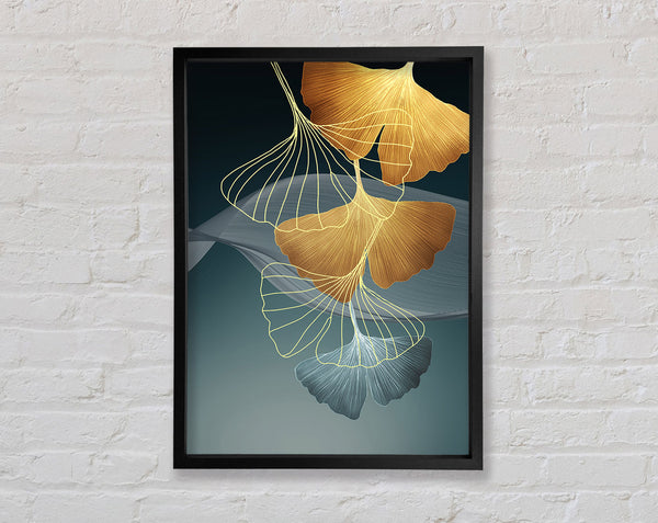 Hold Leaves Facing Down Framed Print