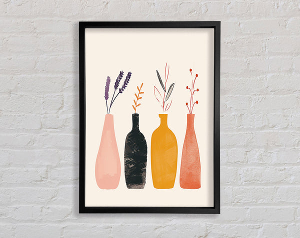 Home Flowers Framed Print