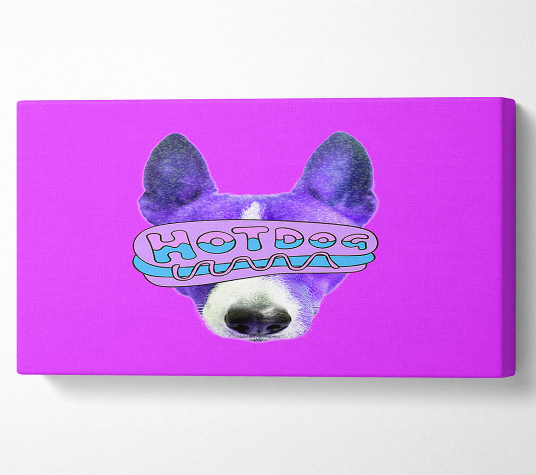  A Canvas Print of Hot Dog Canvas Art