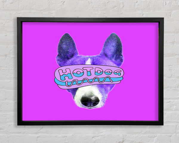 Hot Dog Framed Print