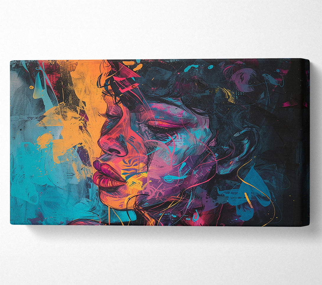  A Canvas Print of Hot Vs Cold Thought Canvas Art