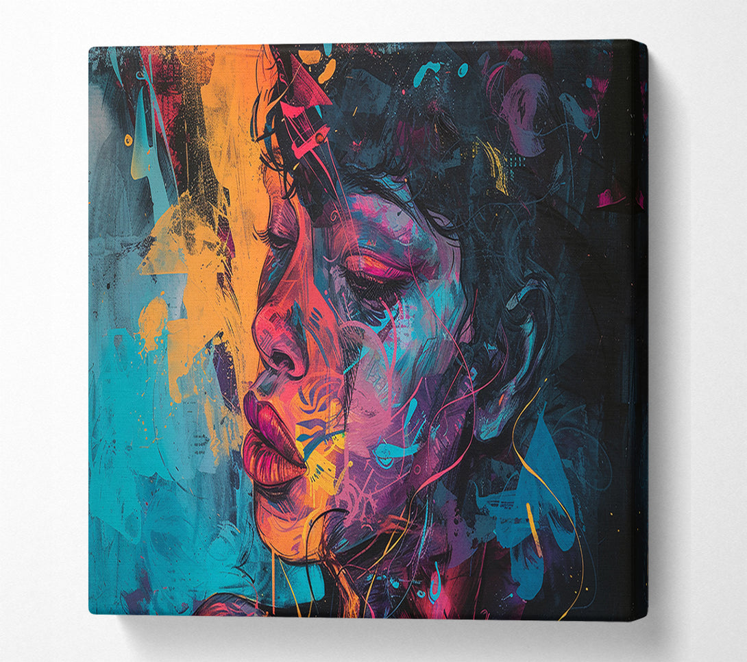 A Canvas Print of Hot Vs Cold Thought Canvas Art