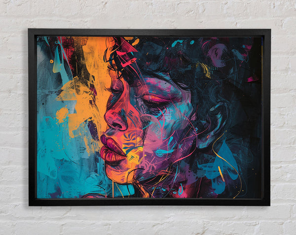 Hot Vs Cold Thought Framed Print