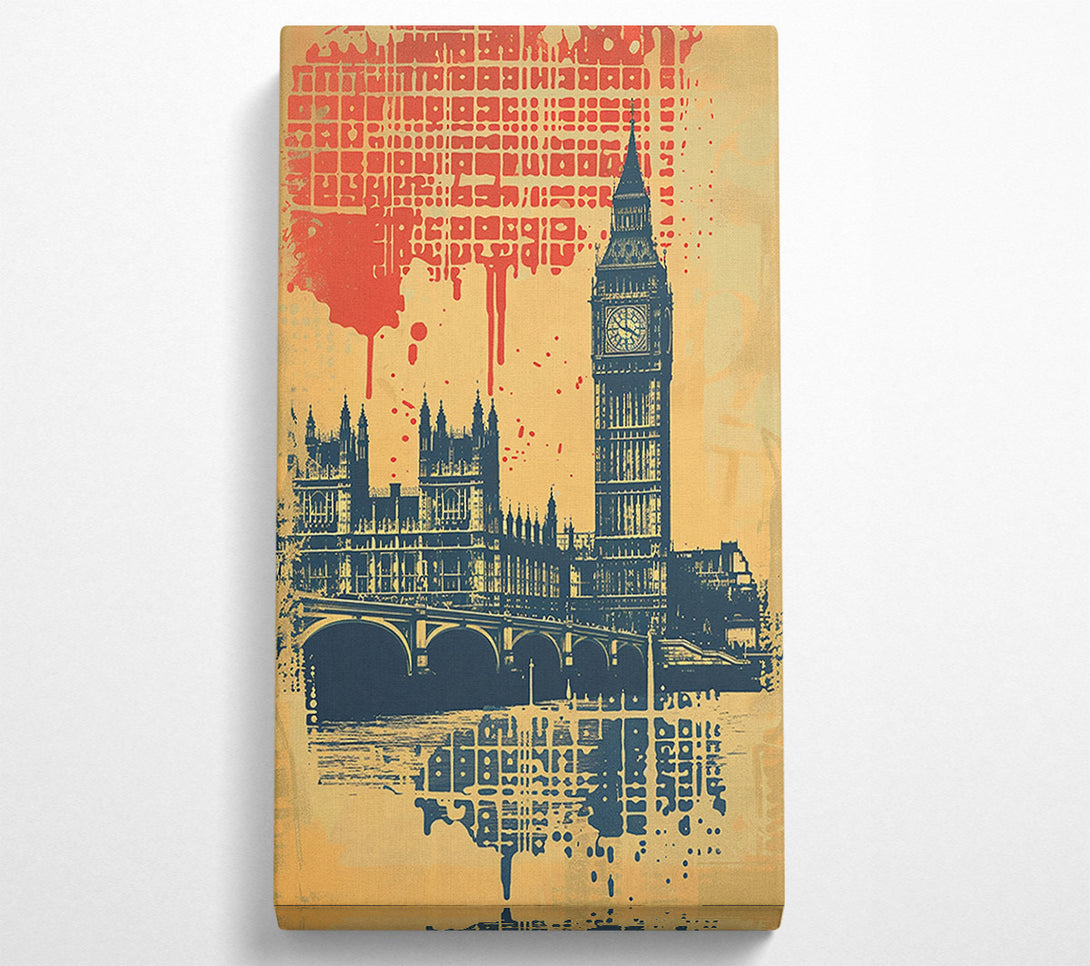  A Canvas Print of Houses Of Parliament Canvas Art