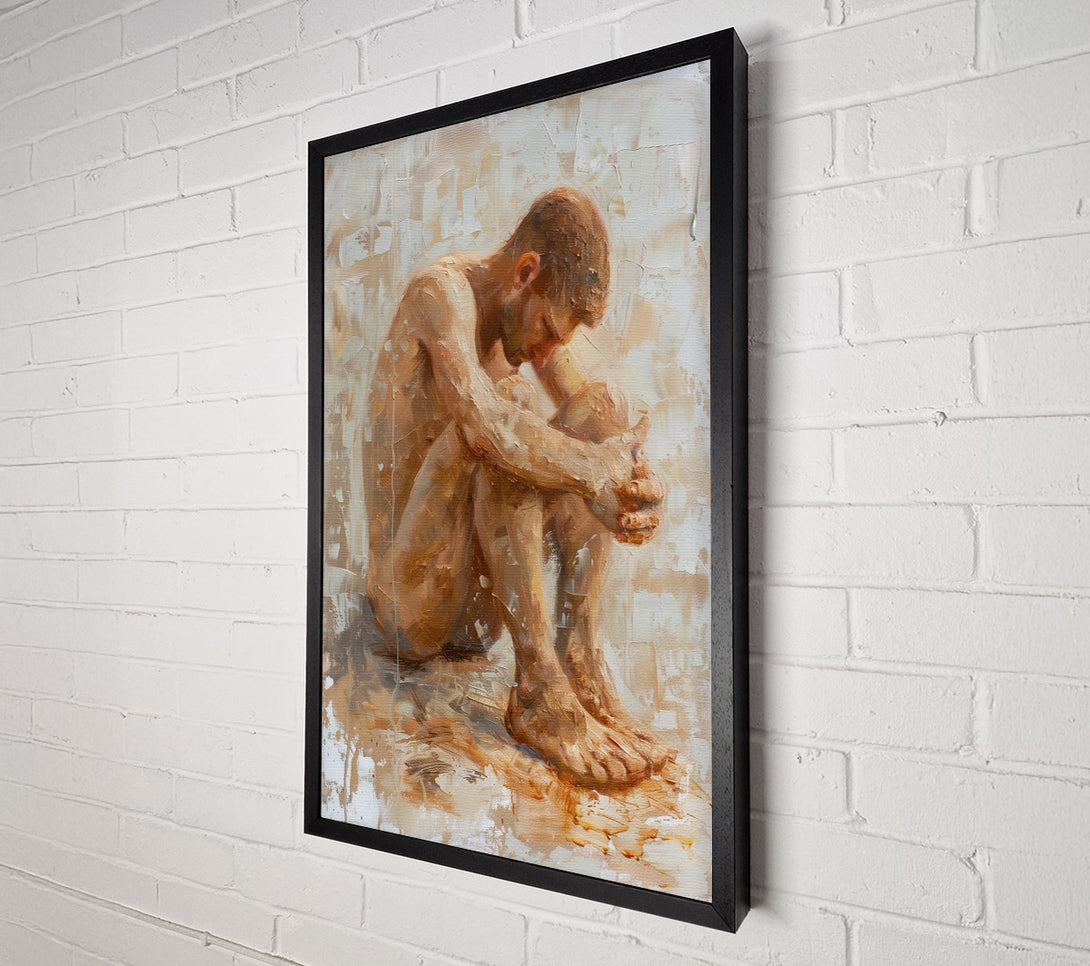  A Canvas Print of In Thought Canvas Print