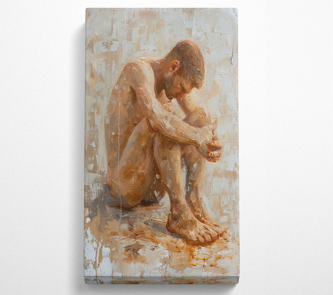  A Canvas Print of In Thought Canvas Print