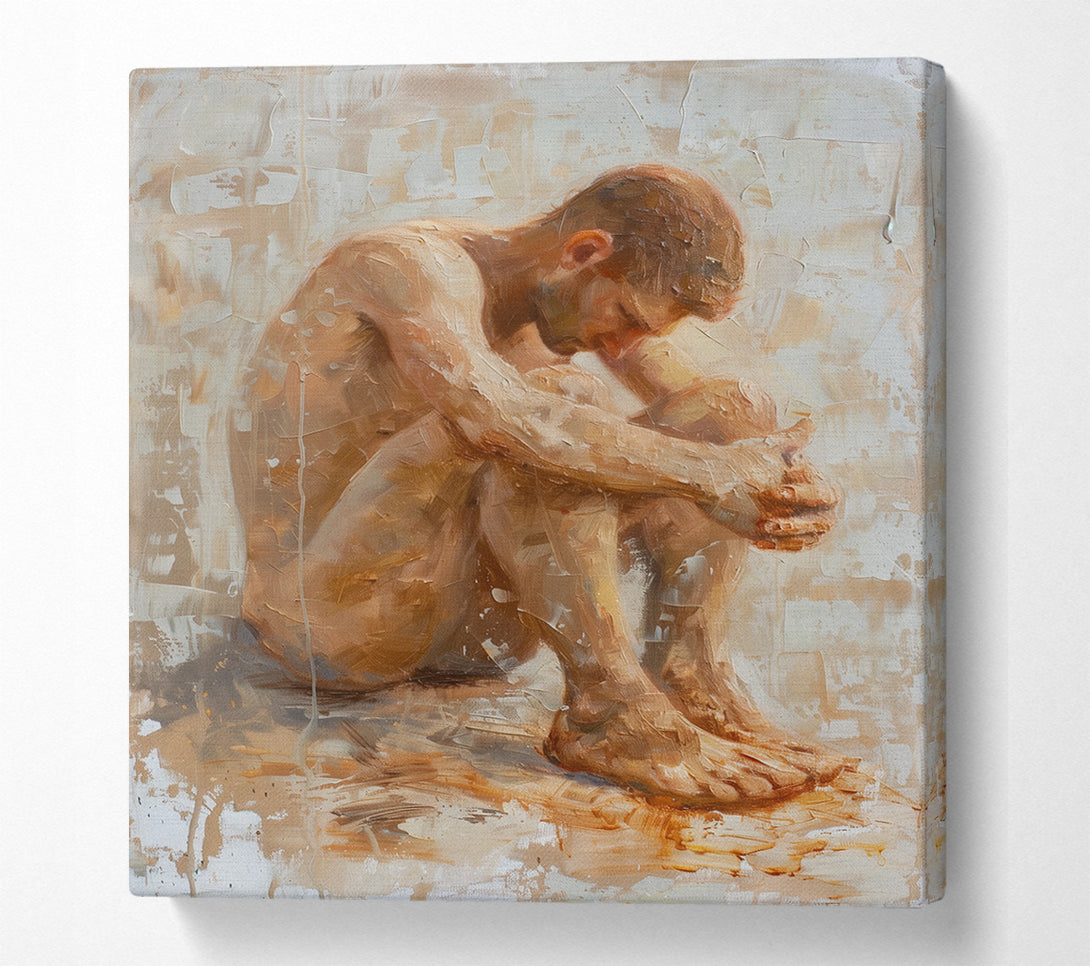  A Canvas Print of In Thought Canvas Print