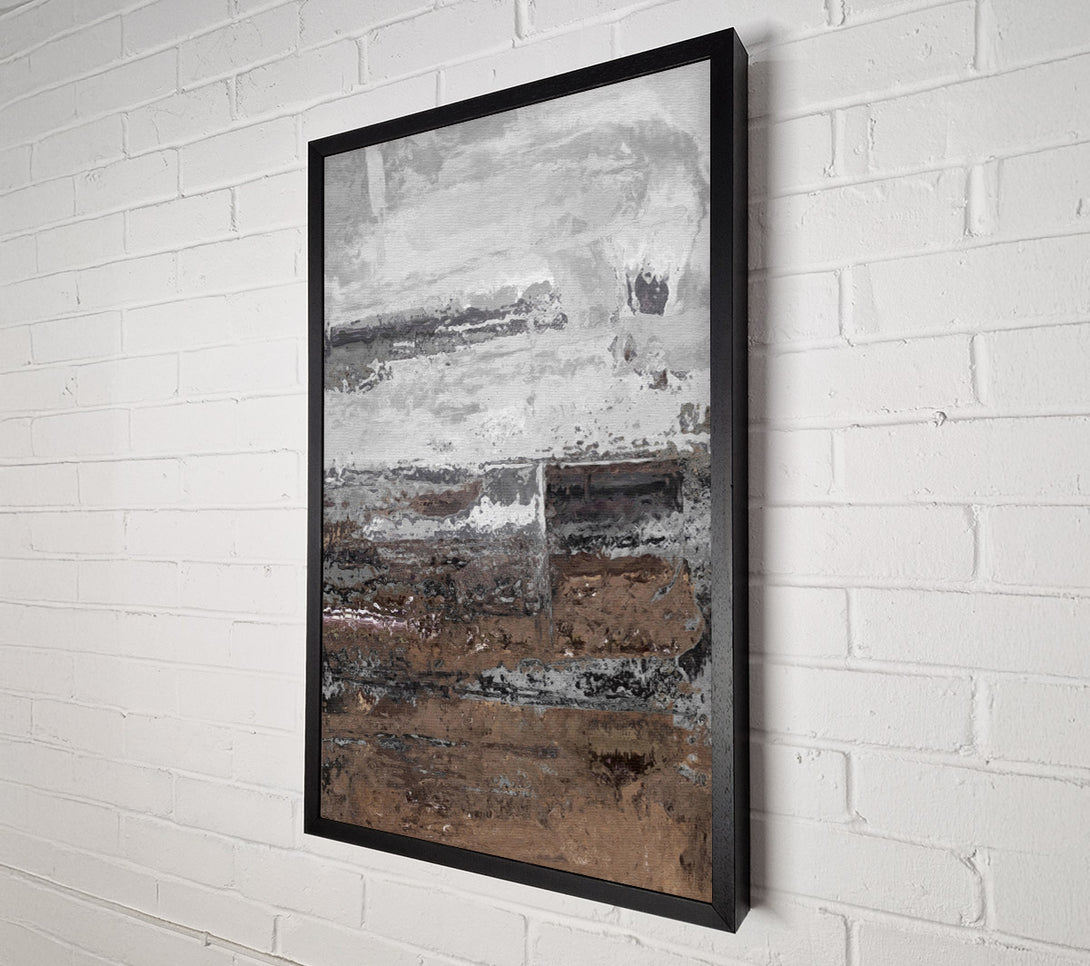  A Canvas Print of Industrial Abstract Canvas Wall Art
