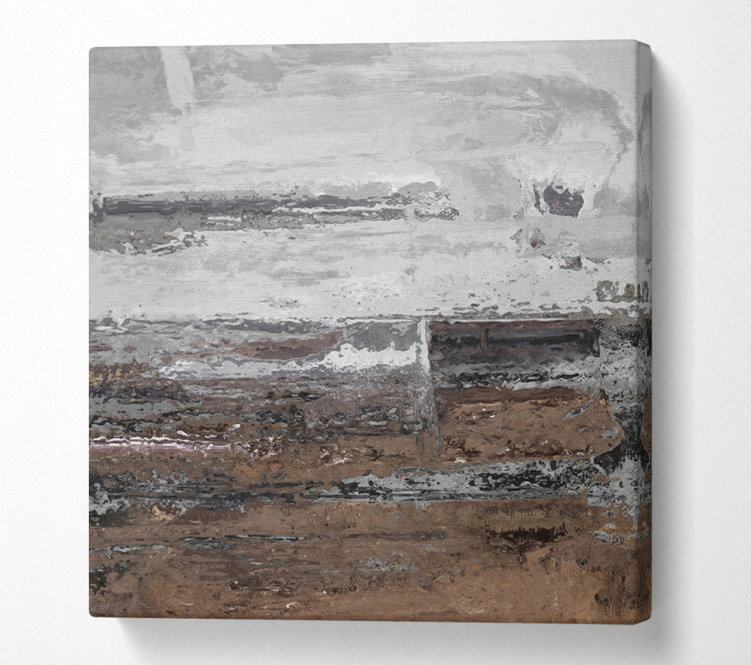  A Canvas Print of Industrial Abstract Canvas Wall Art