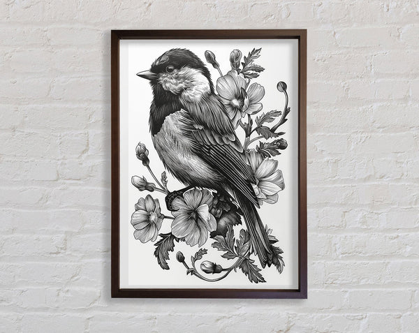 Intricate Walnut And Walnut Bird