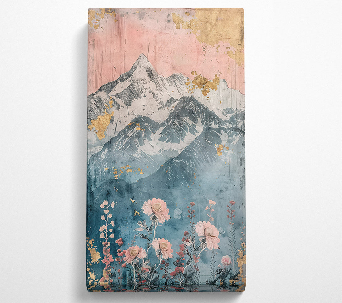  A Canvas Print of Japanese Mountain Canvas Print