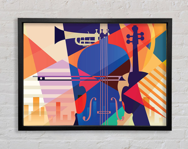 Jazz Music Framed Print
