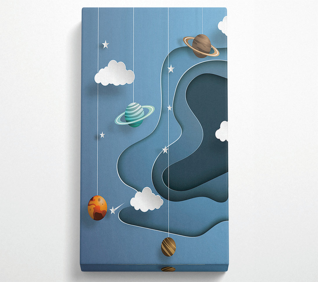  A Canvas Print of Kids Space Canvas Print