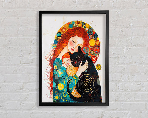 Klimt The Cat And The Child